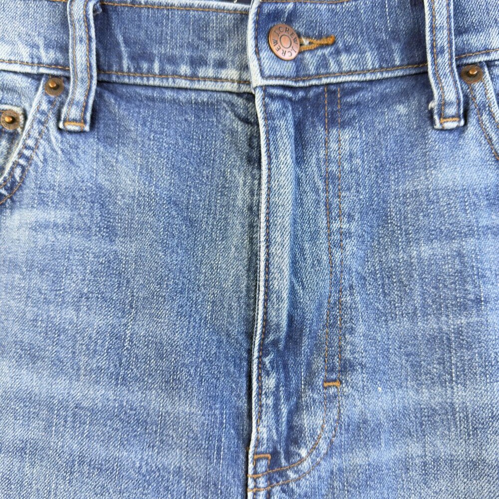 J.Crew Flex Men’s Straight Leg Jeans W36 L30 Blue Classic Fit Stretch Denim Pant - Picture 3 of 13